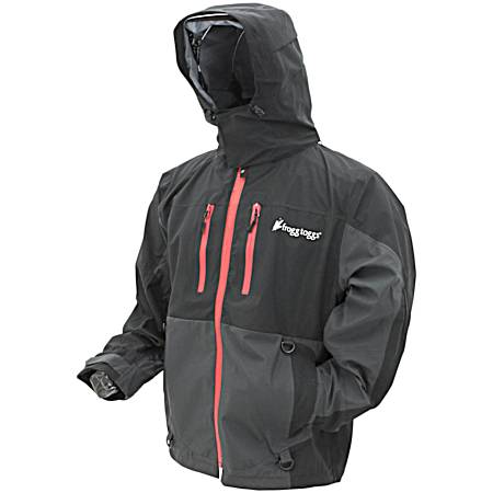 Men's Black/Charcoal Grey Pilot II Guide Jacket