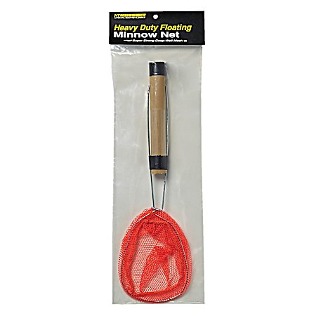 4.75 in x 4.75 in  Orange Heavy Duty Floating Minnow Net