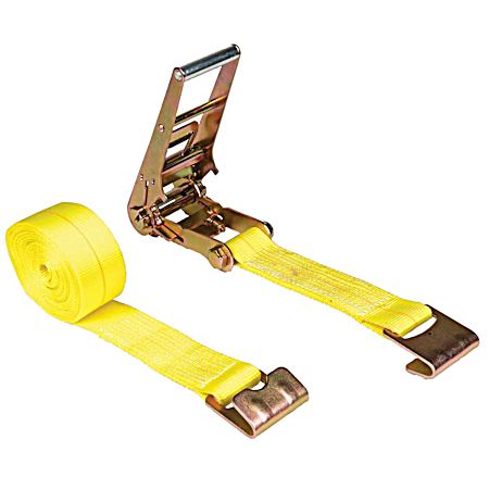 27 ft Flat Hook Ratchet Tie Down