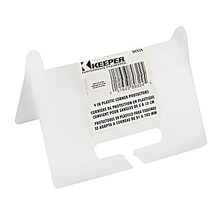 4 in Plastic Corner Protector