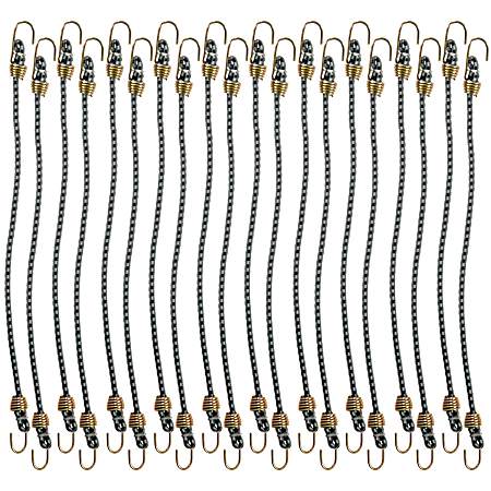 10 in Mini Bungee Cord Jar - 20 Pk