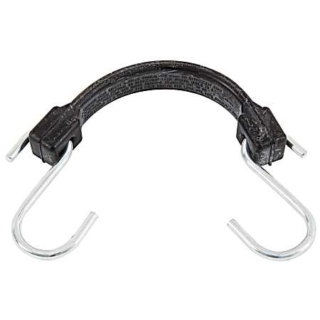 10 in Black EPDM Rubber Strap
