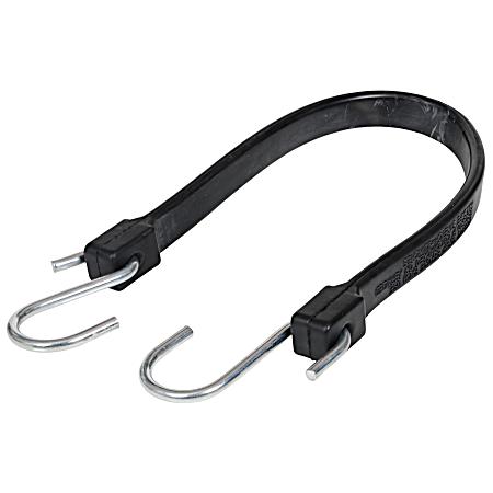 19 in Black EPDM Rubber Strap