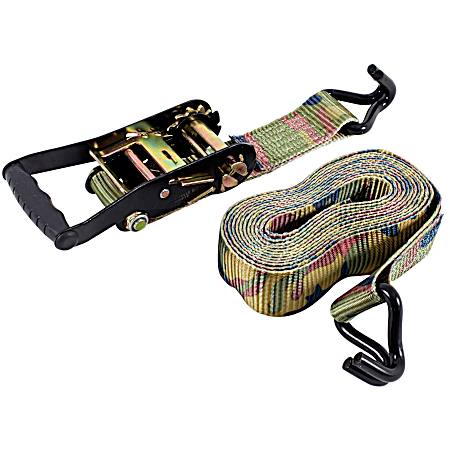 16 ft Woodland Camo Ratchet Tie-Down