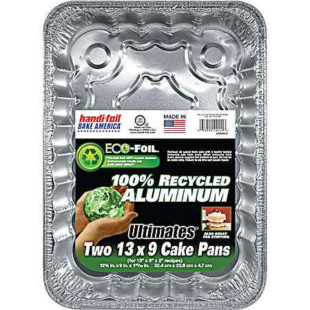 13 x 9 In. Aluminum Cake Pans