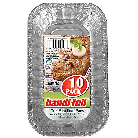 10 pk 1 lb Mini Loaf Pan