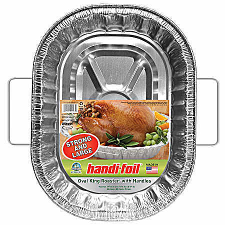 Oval King Roaster Pan w/Handles