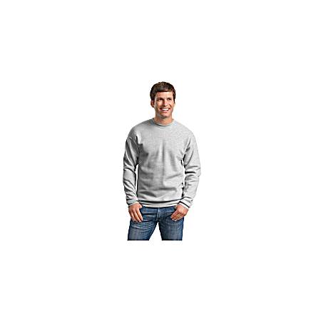 Men's EcoSmart Light Steel Heather Crew Neck Long Sleeve Fleece Sweatshirt