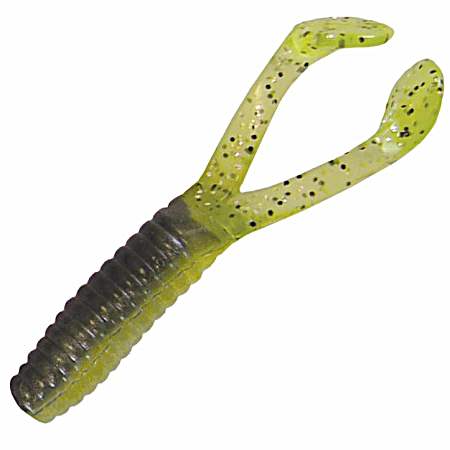 Triple Threat Chartreuse Shad Crappie Scrub