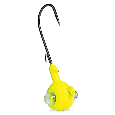 Google Eye Chartreuse Jig