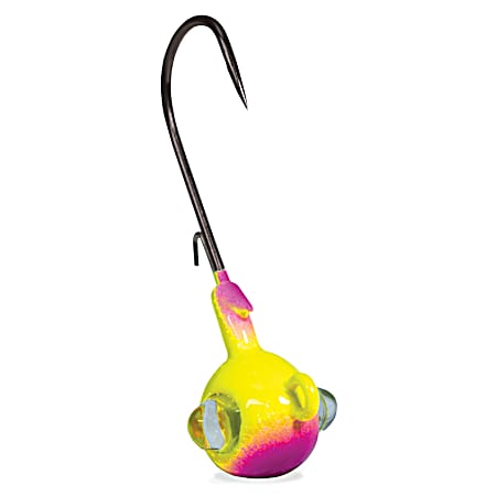 Google Eye Purple/Chartreuse Jig