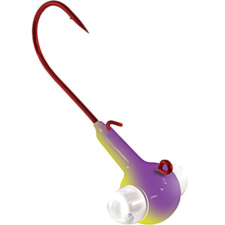 Google Eye Purple/Chartreuse Jig