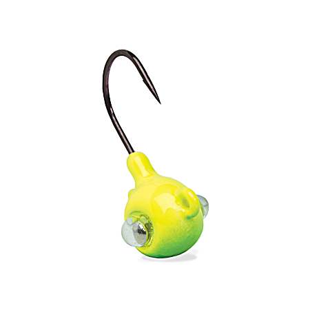 Google Eye Chartreuse/Green Live Bait Series Jig