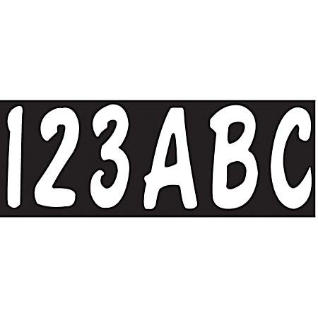 3 in Boat Registration Number Decal Kit