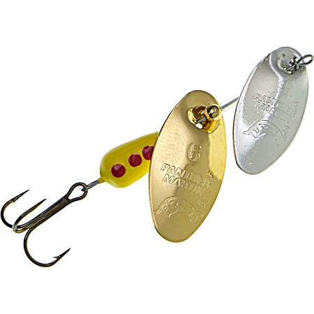 Silver Gold DualFlash Spinner