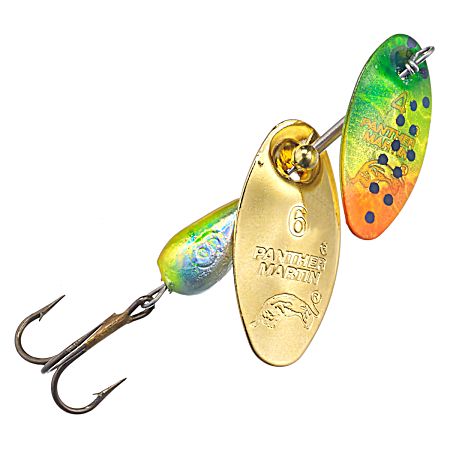 Firetiger Gold DualFlash Holographic Spinner