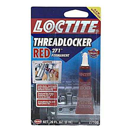 Threadlocker Permanent Red 271