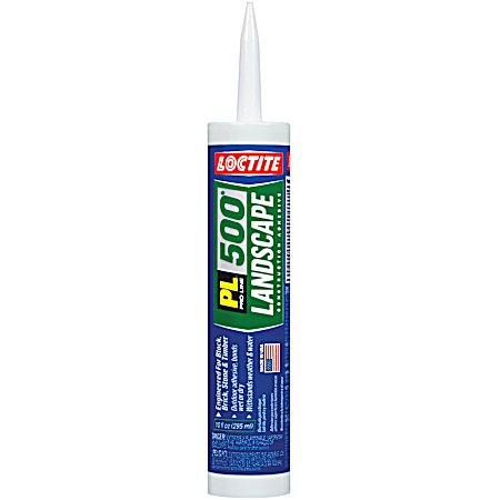 PL 500 10 fl oz Landscape Construction Adhesive