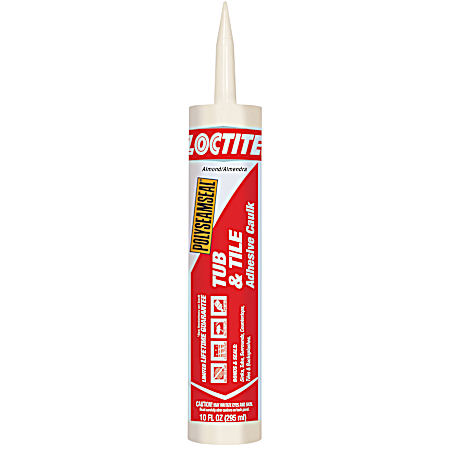 10 fl oz Almond Polyseamseal Tub & Tile Adhesive Caulk
