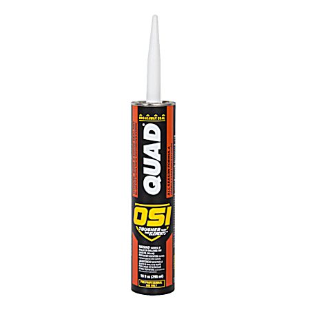 Quad 10 fl oz Clear Window, Door & Siding Sealant