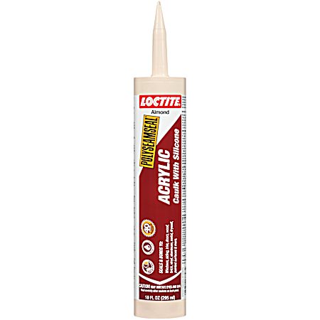 Polyseamseal Almond Acrylic Caulk w/ Silicone