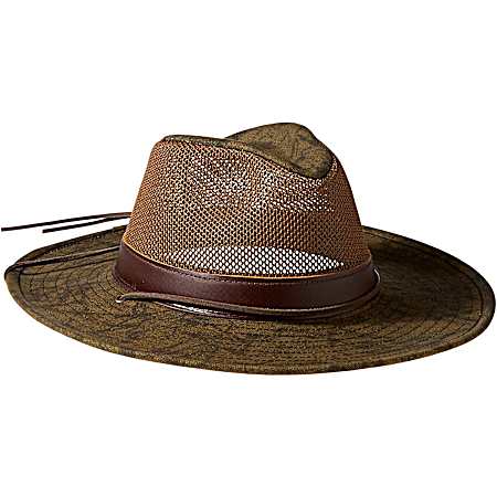 Men's Hiker Low Crown Gold Breezer Hat