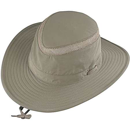 Men's Olive 10 Point Vented Hat