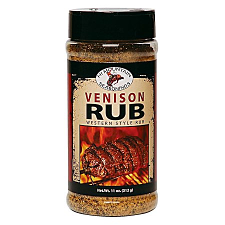 11 oz Venison Western Style Rub Blend