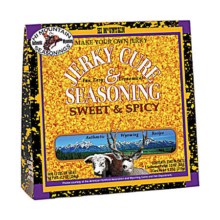 7.2 oz Sweet & Spicy Jerky Kit