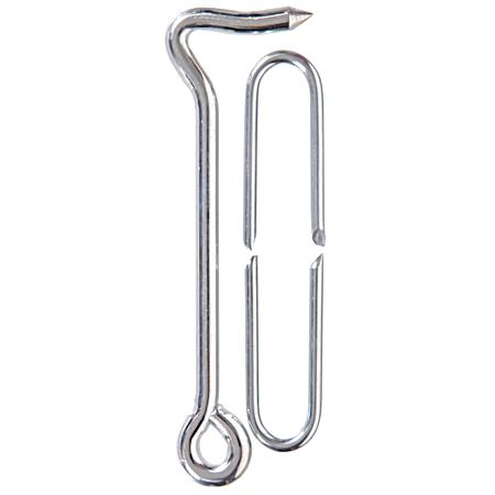 Hardware Essentials Gate Hook with Staples