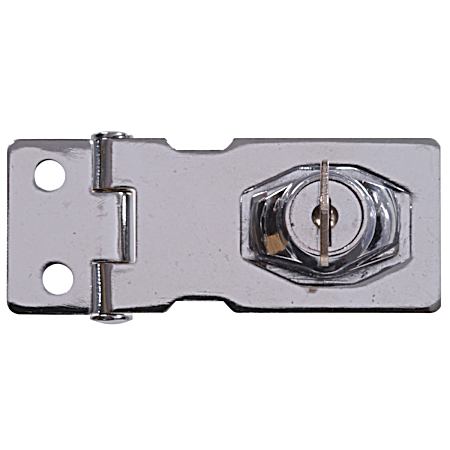 Keyed Swivel Staple Safety Hasp