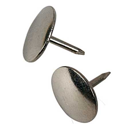 Thumb Tacks (Nickel) 40pc