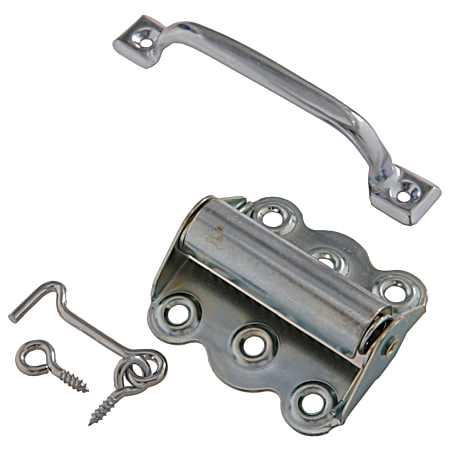 Hardware Essentials Storm & Screen Door Sets with Spring Door Hinge