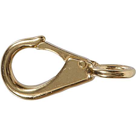 Hardware Essentials Round Fixed Eye Quick Snap Hook