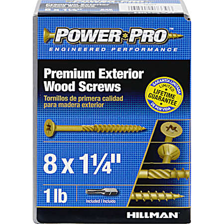 1 lb Star Drive Exterior Deck Screws