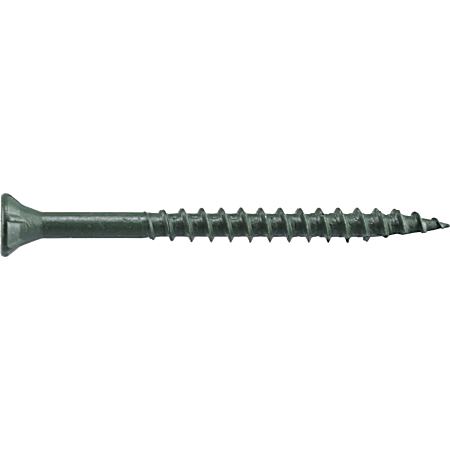 #10x2-1/2 in Deck Plus Star-Drive Green Deck Screws - 5 Lbs