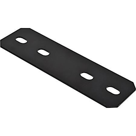 Hardware Essentials Heavy Duty Mending Plate Black (9-1/2
