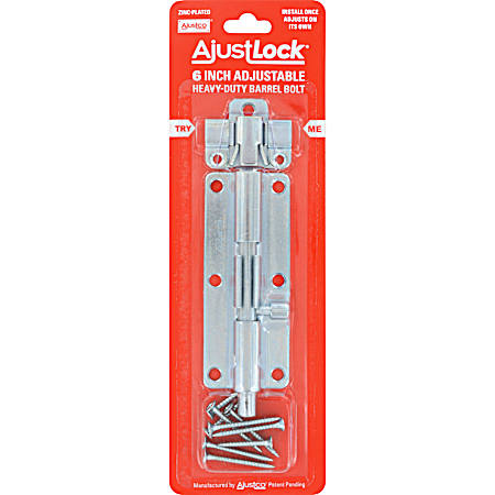 Heavy-Duty Barrel Bolt