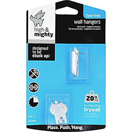 Tool-Free Wall Hanger