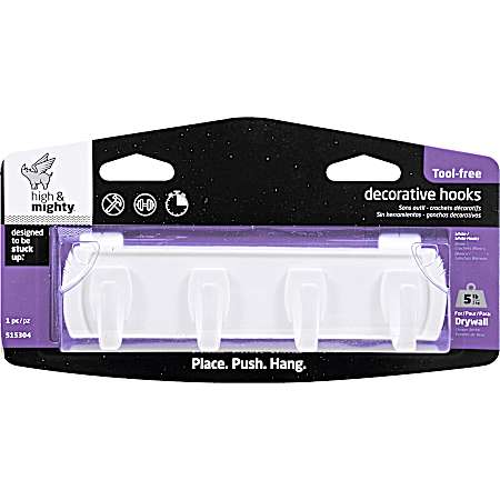 Tool-Free 5 lb White Key Rail