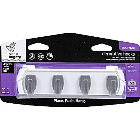 Tool-Free 5 lb White/Silver Key Rail