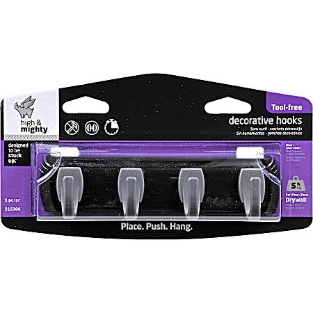 Tool-Free 5 lb Black/Silver Key Rail