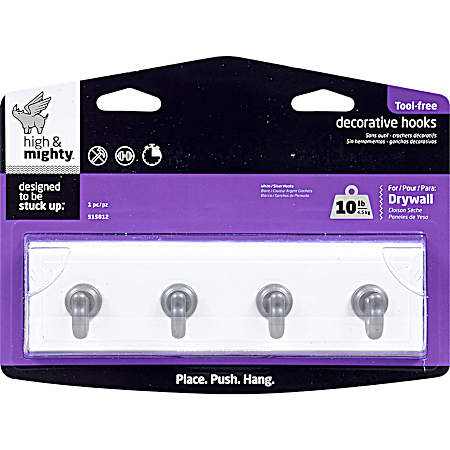 Tool-Free 10 lb White/Silver Key Rail