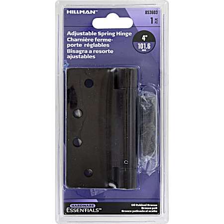 Hardware Essentials Adjustable Square Corner Spring Hinge