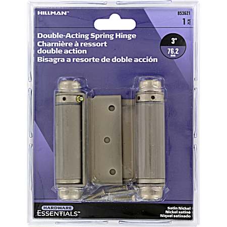 Hardware Essentials Double Action Spring Hinge