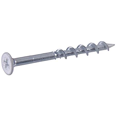 Walldog 2-1/2 in White Hi-lo Steel Pan-Head Phillips Cabinet Anchors w/ Screws XL-Pak