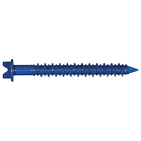 Slotted Hex Washer-Head Tapper Concrete Screw Anchor