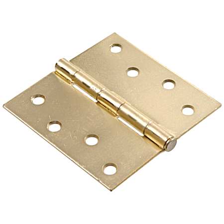 Hardware Essentials 4-Hole Square Corner Residential Hinge