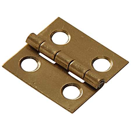 Hardware Essentials Medium Hinge Bright Brass