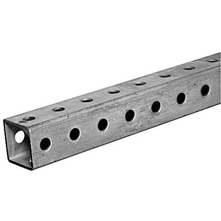 Plated Steel Perforated Tube 12 Gauge
